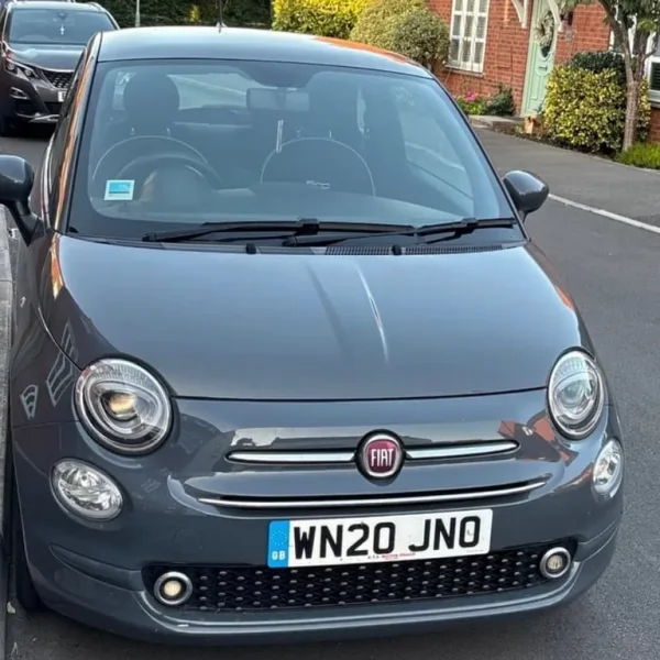2020 Grey Fiat 500 Lounge MHEV Manual