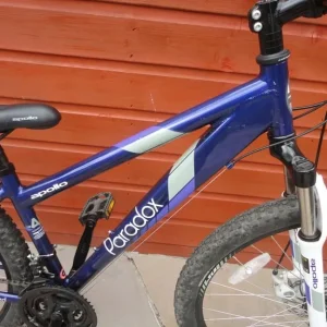 Apollo Paradox bike, 14 inch frame, 27.5 wheels, 21 gears, disc brakes - Image 7