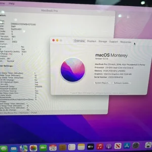 Apple MacBook Pro 13" 2020 with Touchbar, Retina, 8GB RAM, 256GB SSD - Image 8