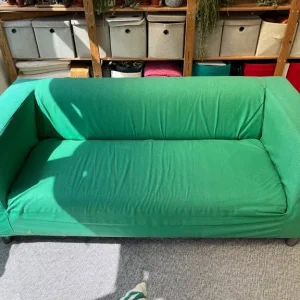 IKEA KLIPPAN sofa Green Cover