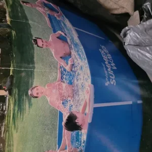 12ft pool frame with pump - Image 4