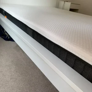 Bed and mattress