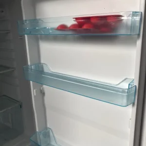 White fridge, clean and working - Image 3