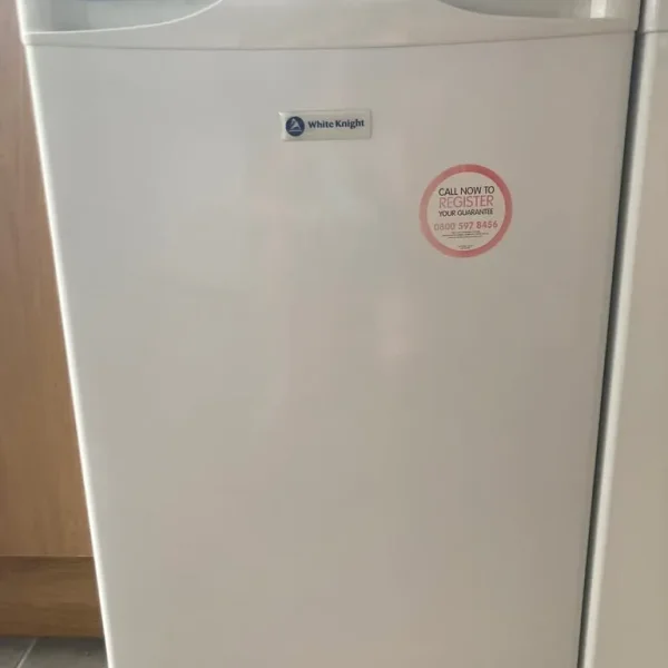 White fridge, clean and working