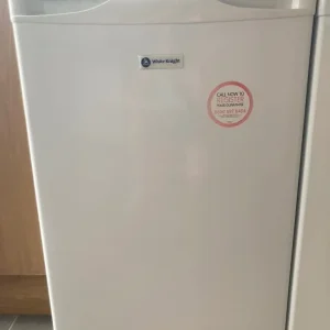 White fridge, clean and working