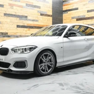 2017 BMW M140i 5-door Hatchback with Alpine White and Red Leather - Image 2