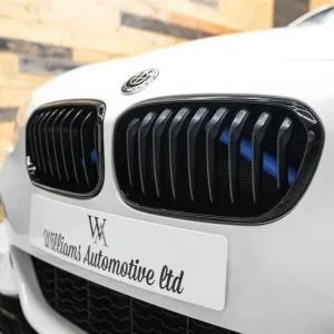 2017 BMW M140i 5-door Hatchback with Alpine White and Red Leather - Image 5
