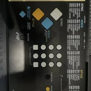 Yamaha YPT-220 61-Key Digital Keyboard Piano Black - Image 6