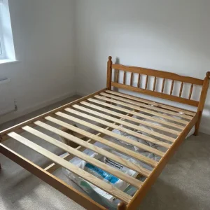 Double Bed and Mattress - Image 4