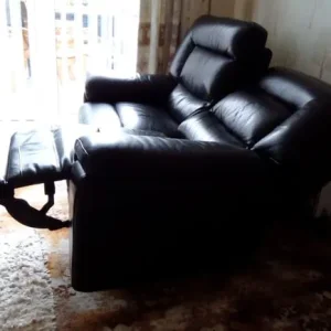 Brown Leather Suite - Image 4