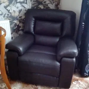 Brown Leather Suite - Image 6