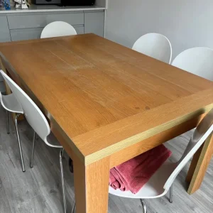 Dining table and chairs