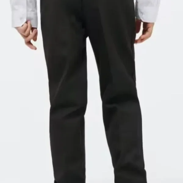 John Lewis Boys Slim Fit School Trousers Black Age 14