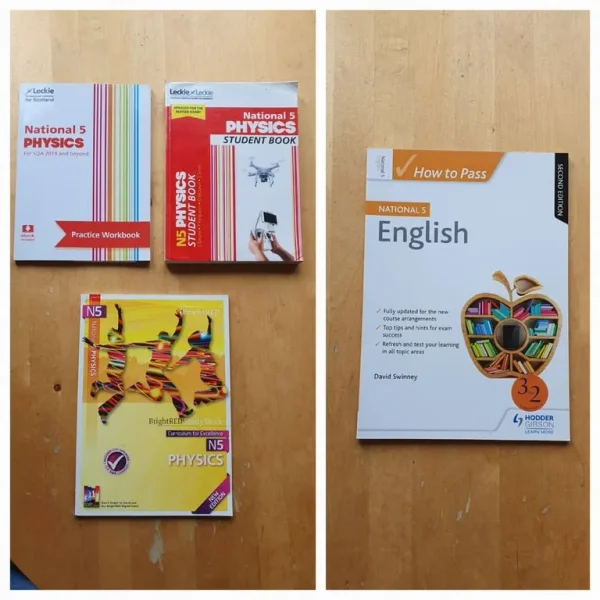 Nat 5 Physics school books