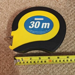 Powerfix 30m steel tape measure - Image 3