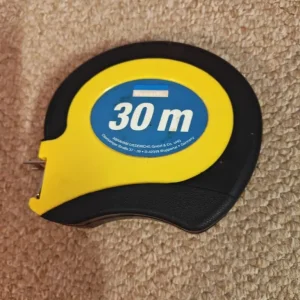 Powerfix 30m steel tape measure