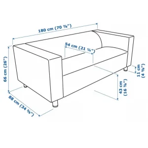 IKEA Klippan 2 seater sofa - Image 7
