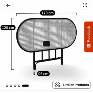 LaRedoute rattan headboard