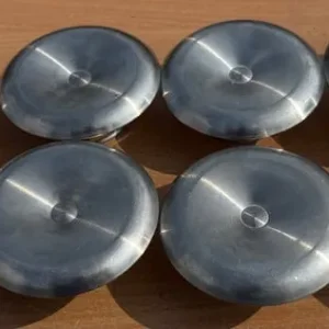 Vintage mid-century stainless steel egg cups by Polaris of Norway - Image 2