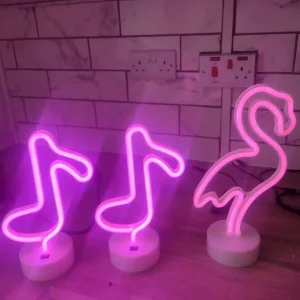 Lights set - 3 pink ones