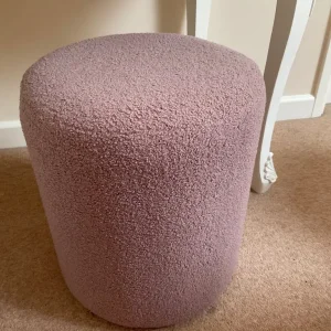 Pink Chenille Stool - Image 2
