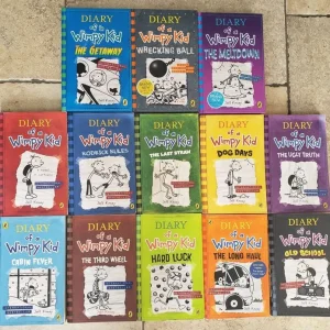 Diary of a Wimpy Kid Books - 13 in a bundle (10 paperback, 3 hardback)