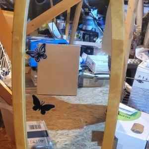 Different mirrors; boho, dressing table mirror, size, colour; gold, bronze, silver, design - Image 2