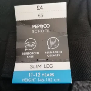 Boy's school uniform - trousers, PE shorts, white t-shirts - Image 3