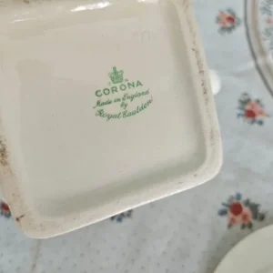 Half of a Mini Teaset with Queen Elizabeth Coronation Marking - Image 5