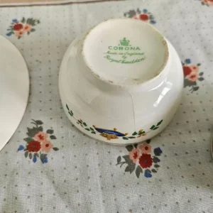 Half of a Mini Teaset with Queen Elizabeth Coronation Marking - Image 6