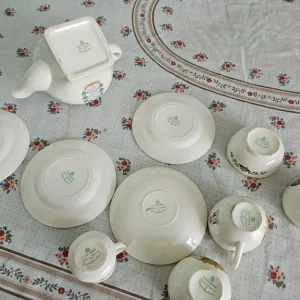 Half of a Mini Teaset with Queen Elizabeth Coronation Marking - Image 8