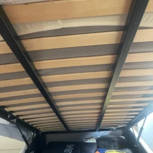 2x Gas lift single beds - grey - Image 4