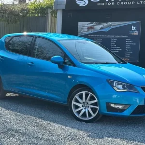 2017 Seat Ibiza 1.2 TSI Petrol Manual 5 Door Hatchback Blue - Image 2