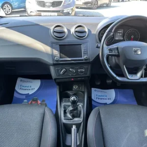2017 Seat Ibiza 1.2 TSI Petrol Manual 5 Door Hatchback Blue - Image 4