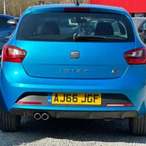 2017 Seat Ibiza 1.2 TSI Petrol Manual 5 Door Hatchback Blue - Image 6