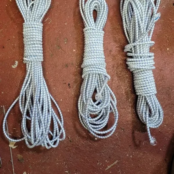 3 x 10 meter rolls of new shock chord 6mm ID