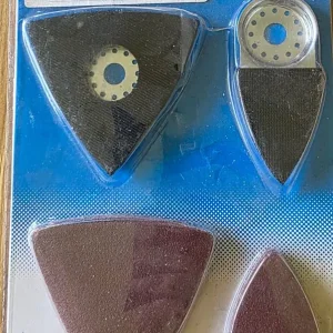 Silverline multi cutter sanding accessory set