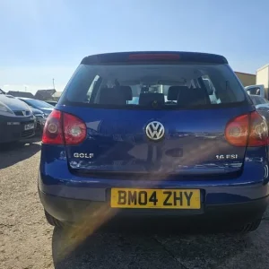 VOLKSWAGEN GOLF 1.6 PETROL 5 DOOR HATCHBACK MANUAL - Image 5
