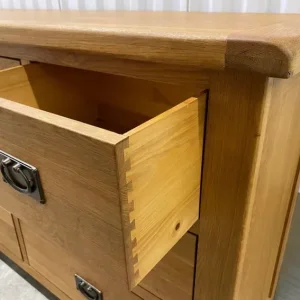 Rustic Oak Dresser - Image 4