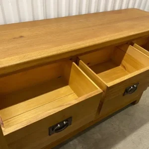 Rustic Oak Dresser - Image 5