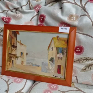 n barton’83 oil on canvas, 30cm w x 22cm h, ref:18807 - Image 2