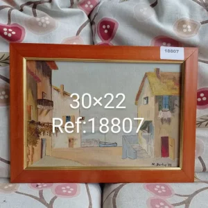 n barton’83 oil on canvas, 30cm w x 22cm h, ref:18807