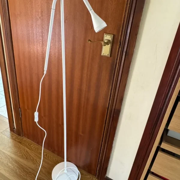Ikea floor lamp - white