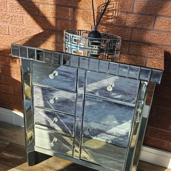 Mirrored sideboard