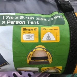 Ozark trail 2 person tent 5.5ft x 9.5ft - Image 2