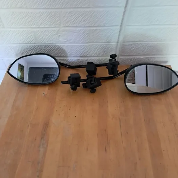 Pair of caravan mirrors
