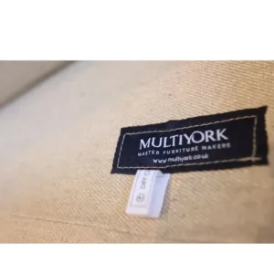 Handmade Multiyork armchair wooden carved bergere - Image 5