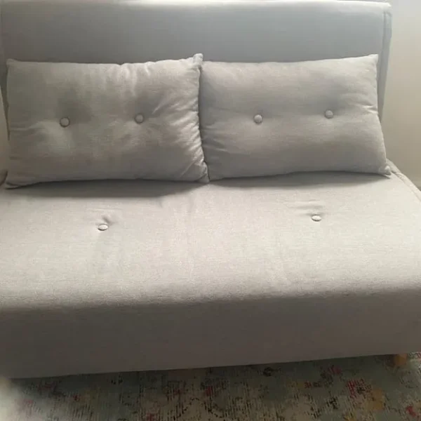 Made Haru 2 seater sofa bed in grey