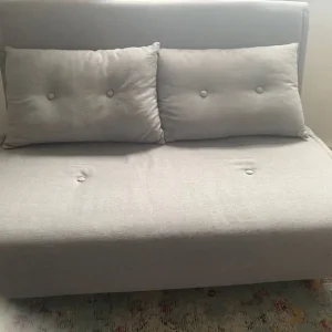 Made Haru 2 seater sofa bed in grey