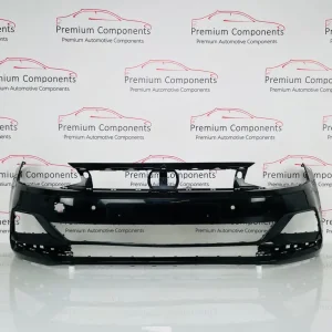 VW Polo Front Bumper Genuine Black Mk6 Se 2017-2022
